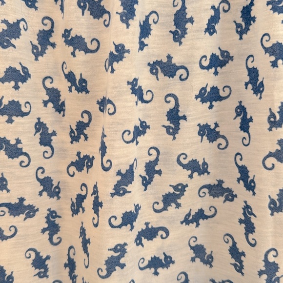 Vintage Seahorse Midi Skirt - Picture 2 of 2